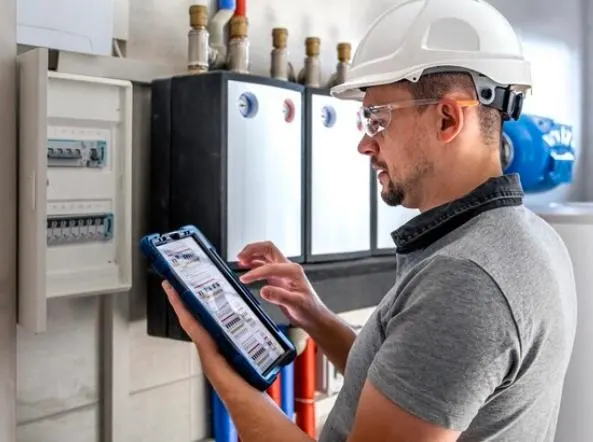 Ensaio de estanqueidade das tubulações