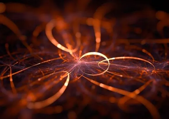 Partícula magnética fluorescente